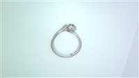 Ringe Sommer Dame Animaletti in Weißgold Zaffiro 0.08 Ct AN_SERPE ZAF - AN_SERPE ZAF